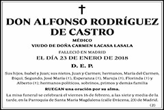 Alfonso Rodríguez de Castro